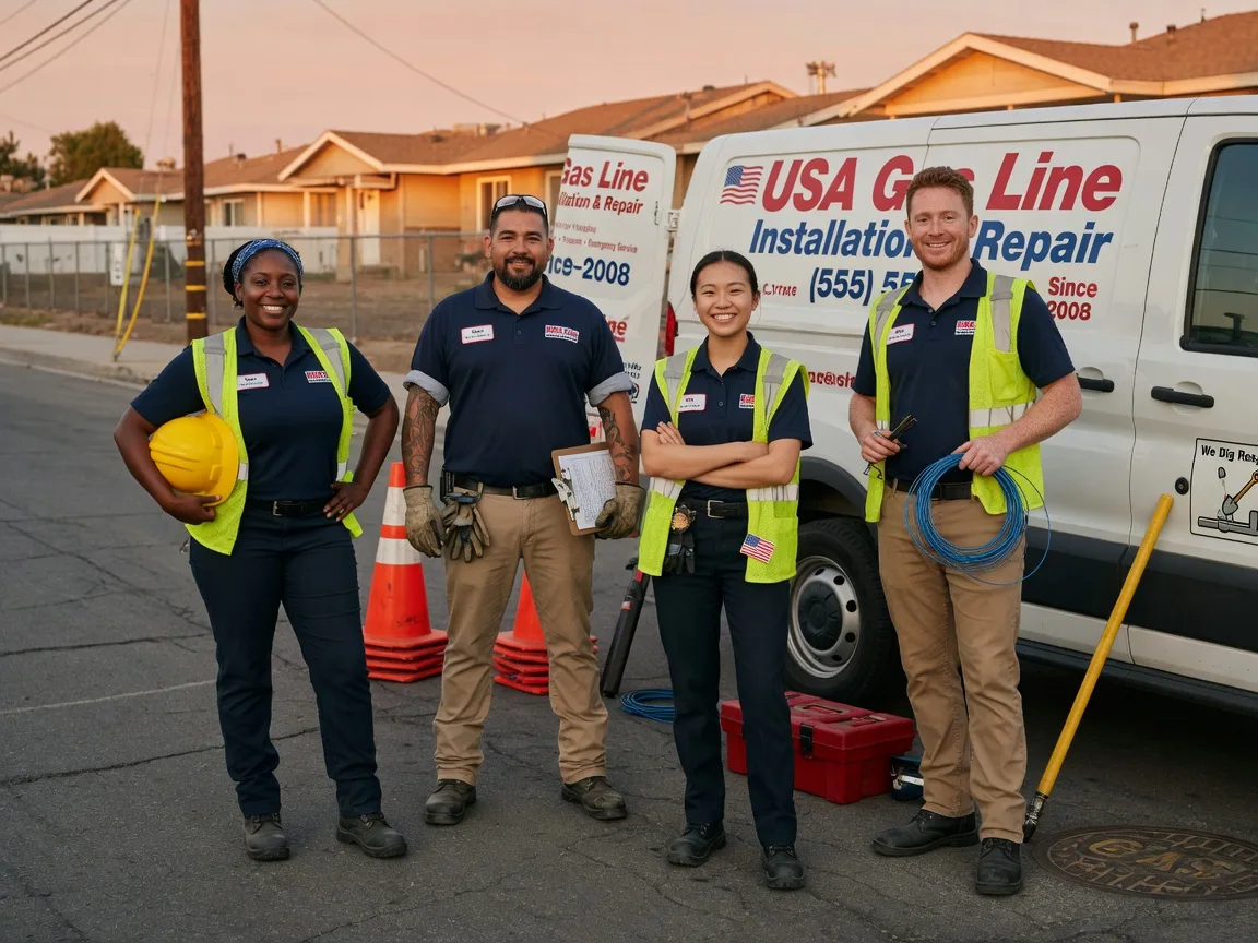 Gas Line Installation company in Ryder, ND